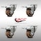 Service Caster 3 Inch SS High Temp Glass Filled Nylon Top Plate Caster Set Total Lock Brake SCC SCC-SSTTL20S314-GFNSHT-4 - alternate 6